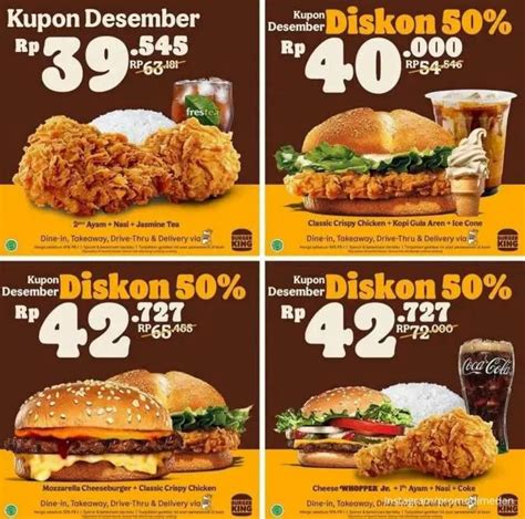 Promo Burger King Kupon Desember Diskon Berlaku Hingga Desember