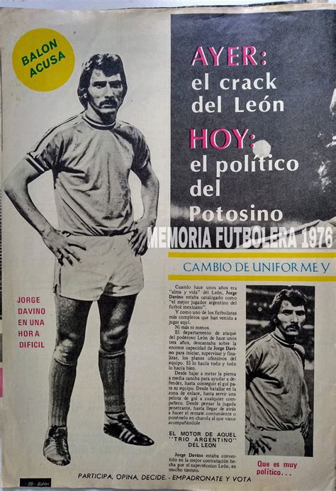 Archivo Futbolero On Twitter Jorge Davino Cuestionado Por La Revista