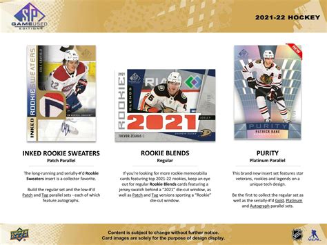 2021 22 Upper Deck Sp Game Used Hockey Hobby 20 Box Case Factory Fresh