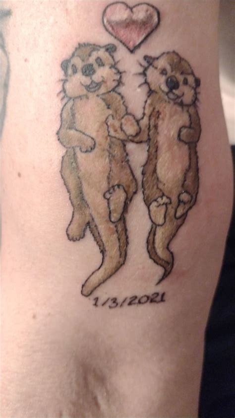 Share Otters Holding Hands Tattoo Latest In Coedo Vn