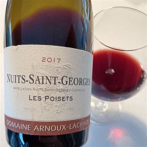 2017 Domaine Robert Arnoux Arnoux Lachaux Nuits St Georges Les