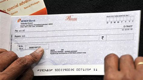 Indian Cheque Format