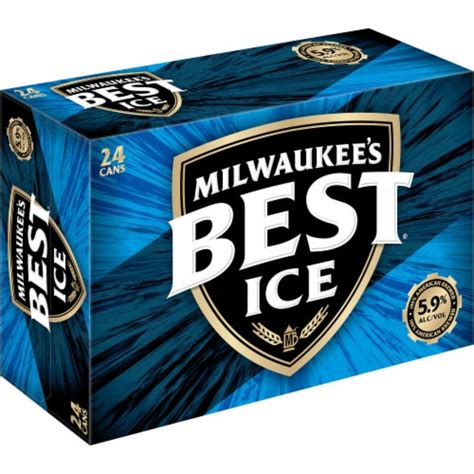 Milwaukee's Best Ice American Lager Beer, 24 cans / 12 fl oz - Kroger