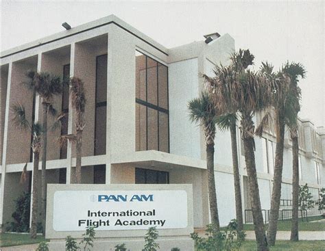 Photograph Of The Pan Am International Flight Academy Building In Miami