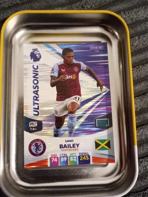 PANINI ADRENALYN XL Premier League 2023 2024 Ultrasonic Leon Bailey 0