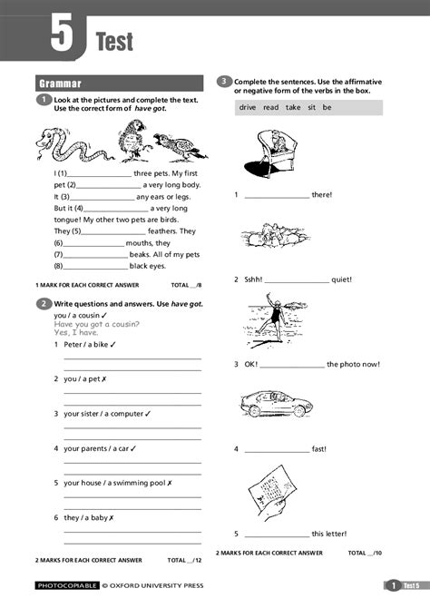 English Class A1 Testy Klasa 5 Unit 2 Margaret Wiegel