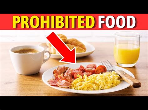 5 Foods You Should Never Eat For Breakfast