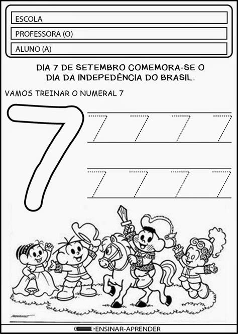 Atividades Escolares Dia Da IndependÊncia 7 De Setembro — SÓ Escola