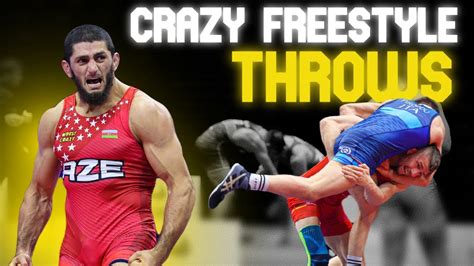 Minutes Of Crazy Freestyle Wrestling Throws Youtube