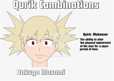 BNHA Quirk Combinations - Katsuki + Camie 2 by megansaysbye on DeviantArt