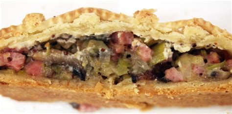 Tbt Recipe Smoked Ham Leek And Mushroom Pie Cooking By The Book