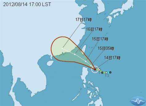 輕颱啟德逼近 週三、週四防豪雨 生活 自由時報電子報