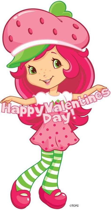 Happy Valentines Strawberry Shortcake Strawberry Shortcake Party Strawberry Shortcake Cartoon