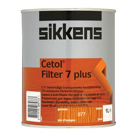 Sikkens Cetol Filter 7 Plus 1 Litre Pine 5085959 Heavins Ie