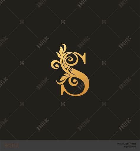 Golden Luxury Letter Vector And Photo Free Trial Bigstock