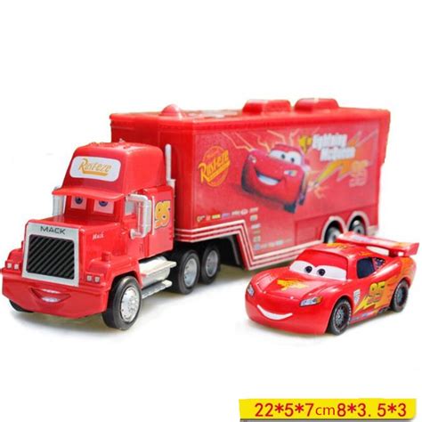 Cars Disney Pixar Cars 3 Mack Truck The King Diecast Metal Alloy Toy ...