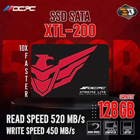 SSD 512GB (เอสเอสดี) OCPC SATA 3 2.5" สำหรับ PC และ Notebook รับประกัน ...