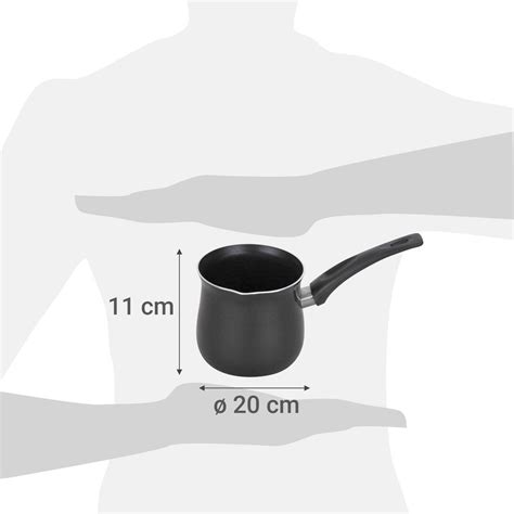 Lechero 800 ml Aluminio Negro | Sodimac - Falabella
