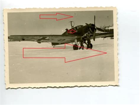 Foto Luftwaffe Flugzeug W Hau Mit Staffelwappen Eur Picclick De