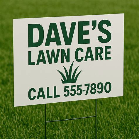 Custom Yard Signs Full Color Lawn Signs For Business And Events