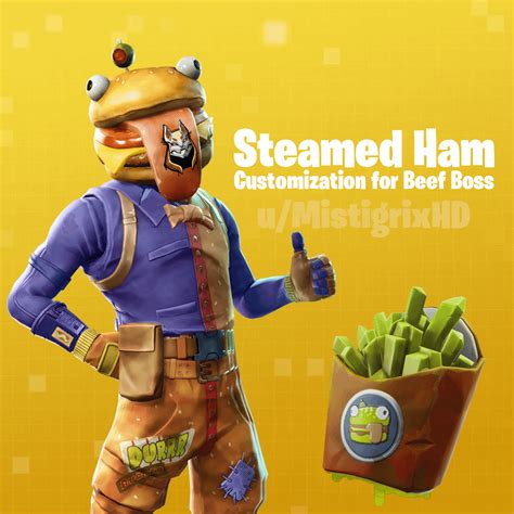 Concept Beef Boss Customization Fortnitebr