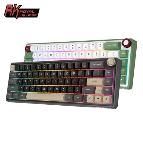 RK ROYAL KLUDGE RKR GreenSand Gasket Wired Hot Swapple Mechanical Keyboard Shopee Philippines