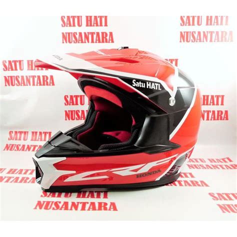 Jual Ini Honda Ori Helm Helmet Crf L L Full Face Original