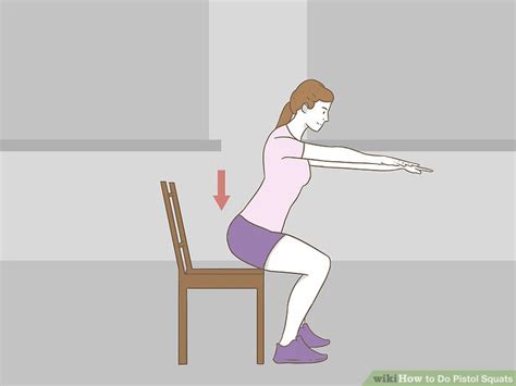 3 Ways To Do Pistol Squats Wikihow Fitness