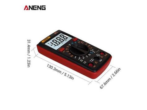 Aneng M Handheld Digital Multimeter Lcd Backlight High Precision Ac Dc