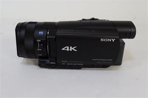 Sony Fdr Ax100 Handycam 4k Ultra Hd 20 Mp Handheld Camcorder