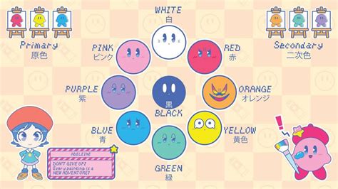 Kirby X Color Wheel Rkirby