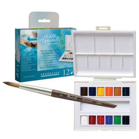 Peintures Creastore Peinture Aquarelle Fine Boite De Voyage La Petite