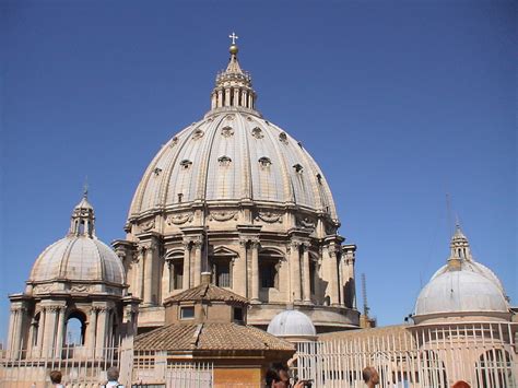 San Pietro Basilica Dome in Rome Free Stock Photo | FreeImages