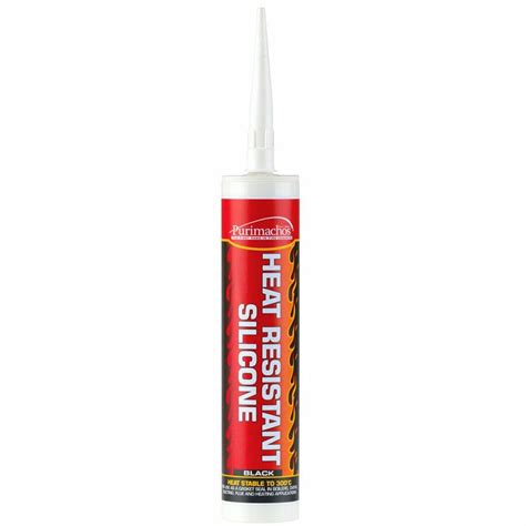 Everbuild Ml Purimachos Black High Heat Resistant Silicone Sealant