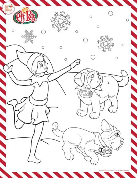 30 Elf Pets Coloring Pages To Print