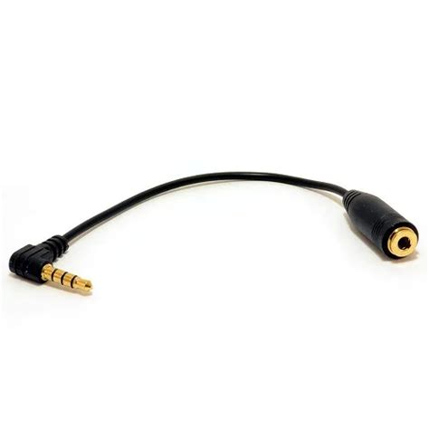 Cabo Jack Mm Conversores Auriculares Omtp A Ctia Pino M Negro