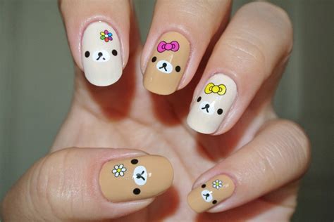 15 Cute Teddy Bear Nail Designs Entertainmentmesh