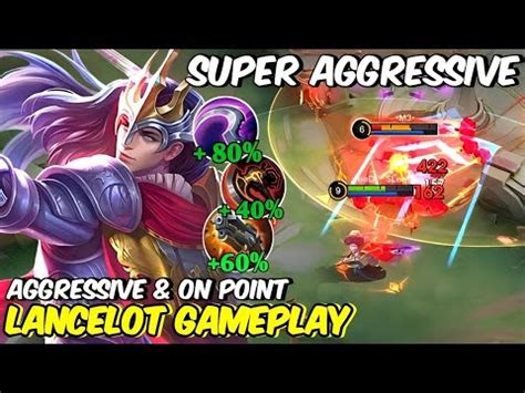 SUPER AGGRESSIVE LANCELOT GAMEPLAY BROKEN BUILD 2024 LANCELOT BEST