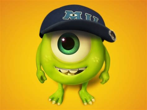 Mike Wazowski Cute Disney Wallpaper Disney Wallpaper Disney Phone Wallpaper