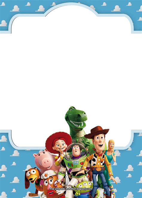 Toy Story Invitation Template Free