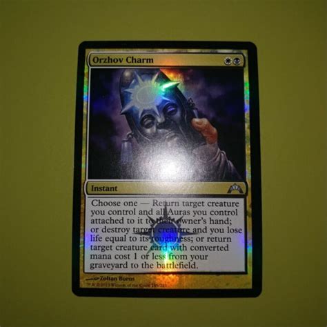 Foil Orzhov Charm X1 Gatecrash 1x Magic The Gathering Mtg Ebay