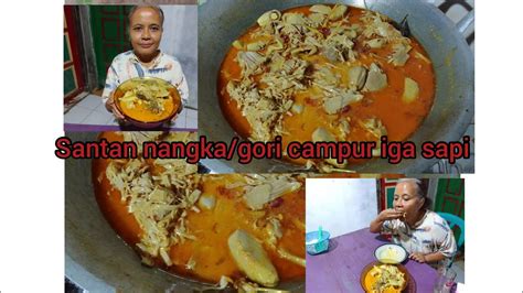 Masak Santan Nangka Gori Campur Iga Sapi Mantap YouTube