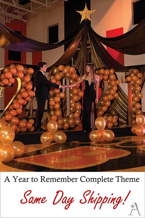 A Year To Remember Complete Theme In 2021 Prom Decor Prom Themes Theme