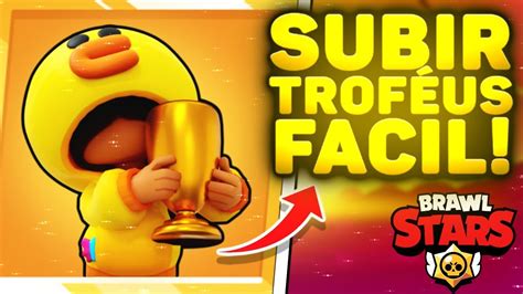 5 DICAS PARA SUBIR MUITOS TROFÉUS RÁPIDO E FÁCIL NO BRAWL STARS YouTube