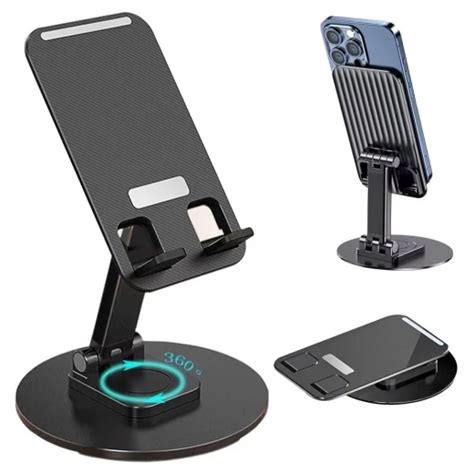 Portable Foldable Phone Stand 360 Degree Rotation Height Adjustable