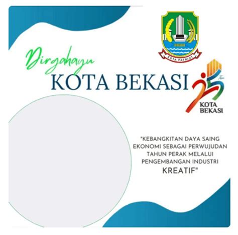 Inidia Twibbon Hari Ulang Tahun Kota Bekasi Hut Kota Bekasi Yang