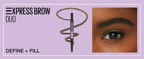 Amazon Maybelline Express Brow 2 In 1 Pencil And Powder Eyebrow