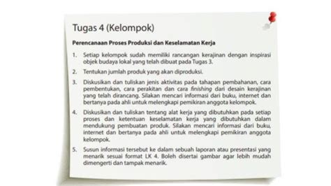 Kunci Jawaban PKWU Kelas 10 Halaman 19 Semester 2 Perencanaan Proses