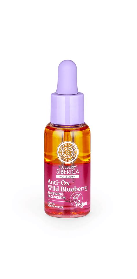 Natura Siberica Anti OX Wild Blueberry Renewing Face Serum 30ml