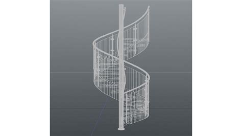 나선형 계단 03 3d 모델 32 Lxo Lwo Dae Fbx Obj Max Blend 3ds Free3d